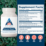 Ayush Herbs Arjuna Heart Supplement side view