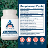 Ayush Herbs Blended Vitamin & Mineral Supplement 100g back view