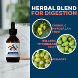 Ayush Herbs Kids Trifal Drops ingredients list on packaging