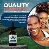 Ayush Herbs Kids Trifal Drops with natural ingredients display