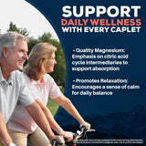 Ayush Herbs Magnesium Complex 400mg capsule in hand