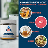 Ayush Herbs Turmeric Curcumin Supplement 198g side view