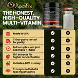 AZ ApexZone Sea Moss Multimineral Supplement ingredients list
