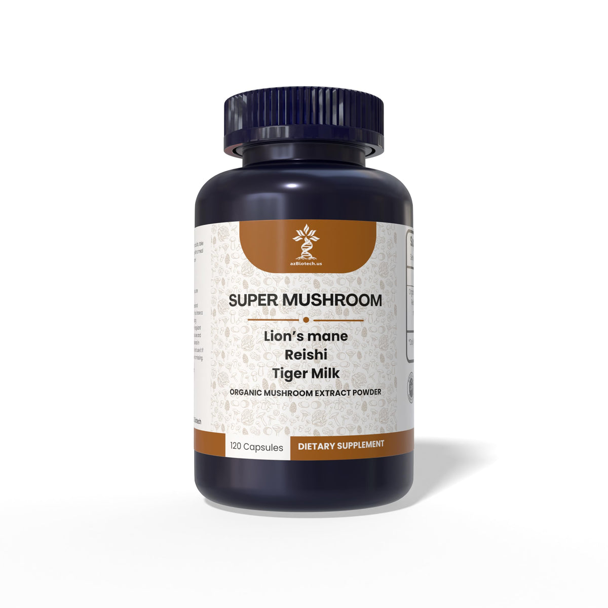 AZ BIOTECH Lion's Mane Mushroom Extract capsules front view