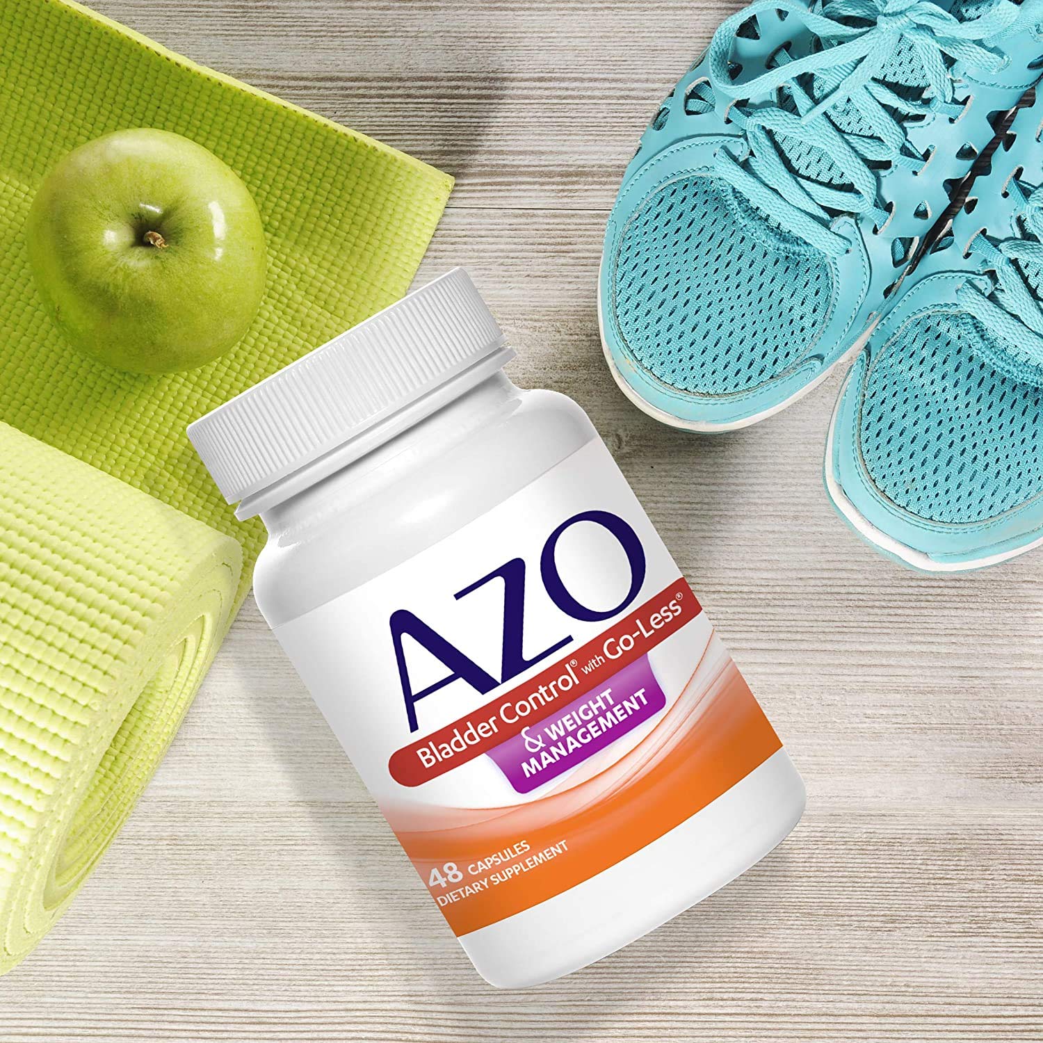 AZO Bladder Control Supplement with Go Less, lifestyle setting