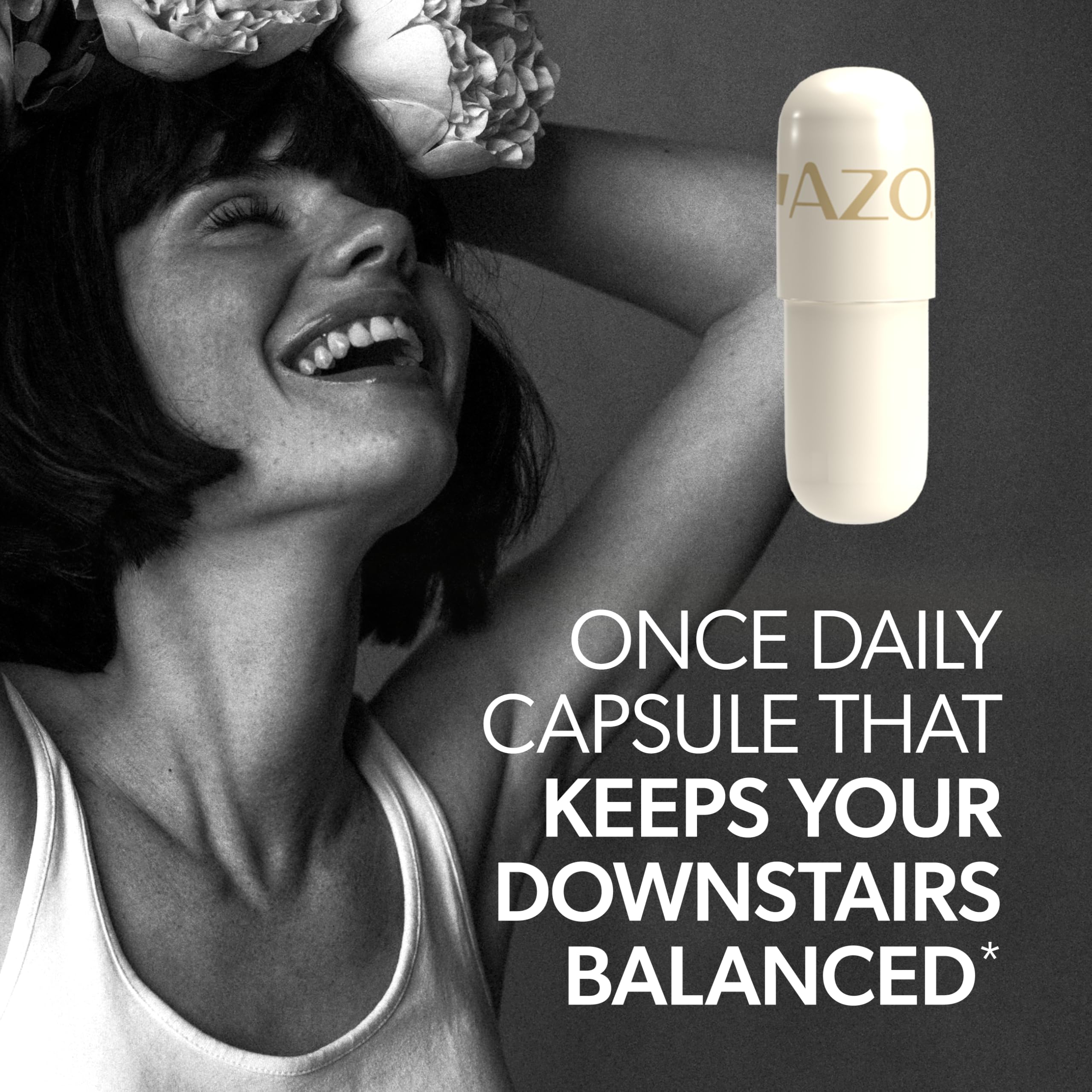 AZO Complete Feminine Balance Probiotic 30 Capsules packaging