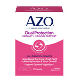 AZO Dual Protection Probiotic Capsules front view