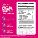 AZO Dual Protection Probiotic Capsules on a wooden table