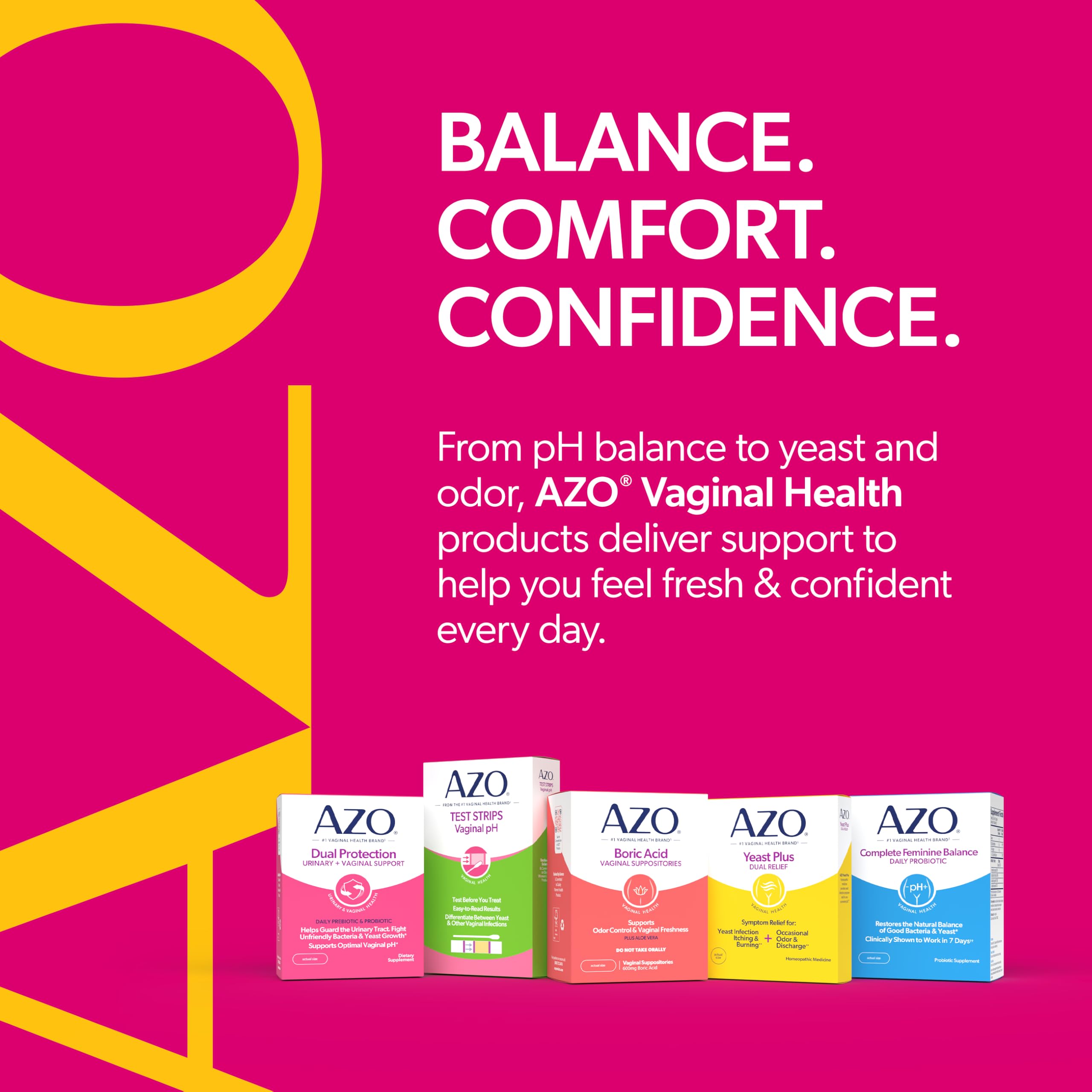 AZO Dual Protection Probiotic Capsules packaging details