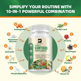 B BEWORTHS CortiCare Ashwagandha Supplement 60 Capsules back view