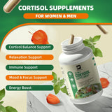 B BEWORTHS CortiCare Ashwagandha Supplement 60 Capsules side view
