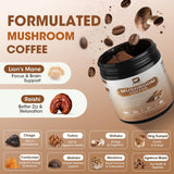B BEWORTHS Instant Mushroom Coffee Blend with MCT Oil