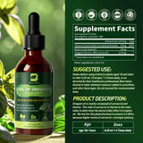 B BEWORTHS Oregano Oil Drops bottle side view