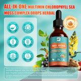 B BEWORTHS Sea Moss Liquid Drops 191g in lifestyle setting