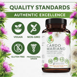 B-Experts Milk Thistle & Dandelion Root capsules ingredients list