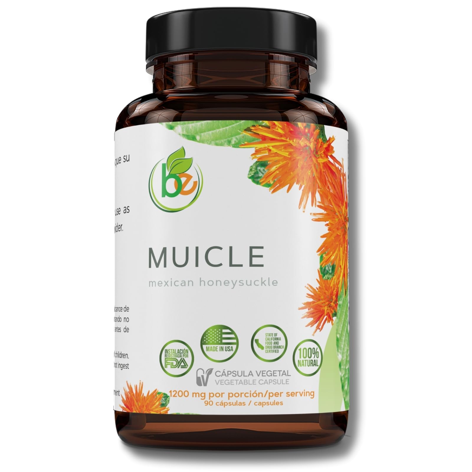 B-Experts Muicle Herb Capsules bottle front view