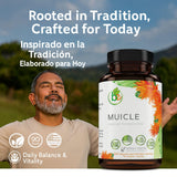 B-Experts Muicle Herb Capsules close-up of capsules