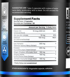 B Life Company Saw Palmetto Supplement 300mg side view