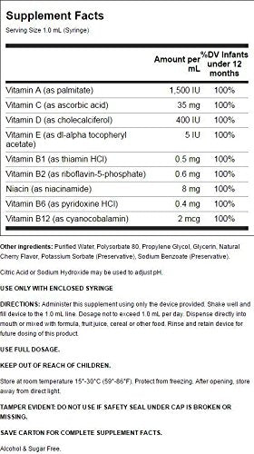 B Protected Liquid Multivitamin Formula bottle side view
