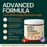 b.Ready NAD Gummies for Women close-up of gummies