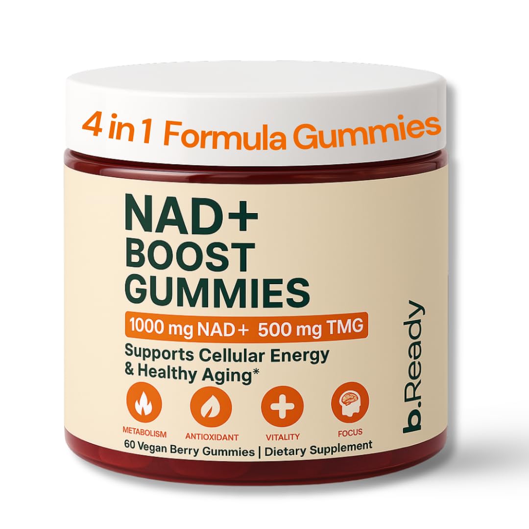 b.Ready NAD Gummies for Women front view packaging