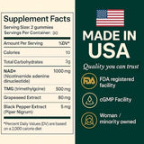 b.Ready NAD Gummies for Women side view packaging