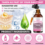 baanaas Liposomal Glutathione Liquid Drops packaging