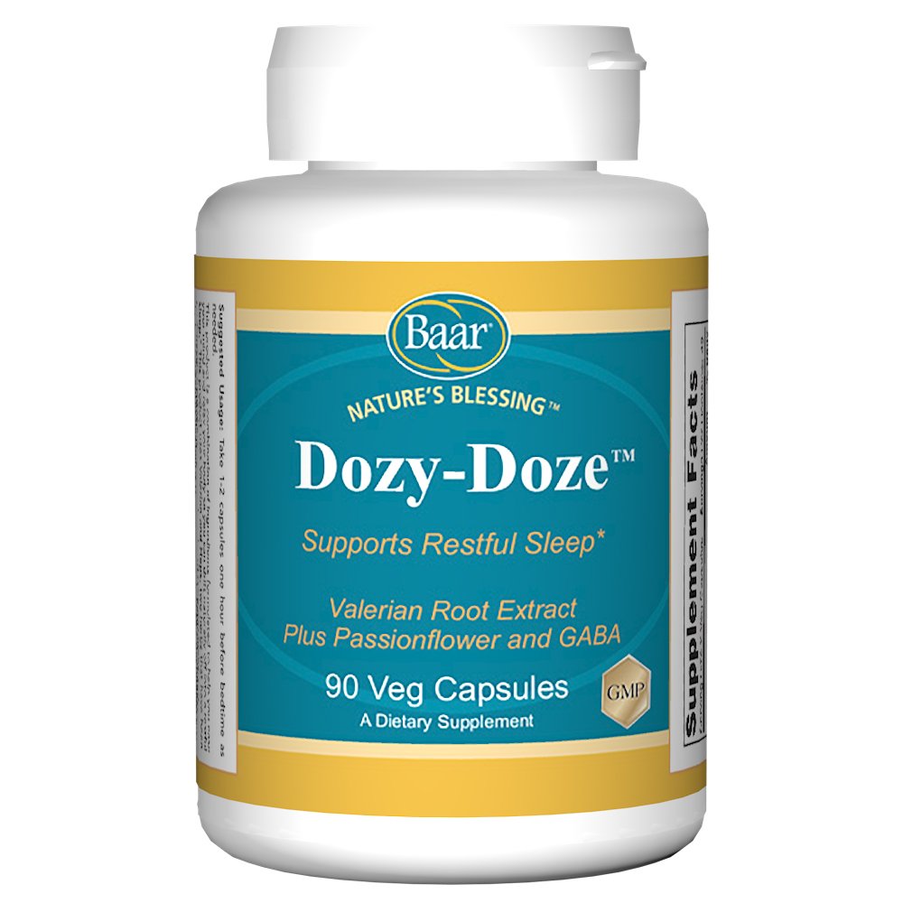 Baar Dozy-Doze 90 Veg Capsules front view