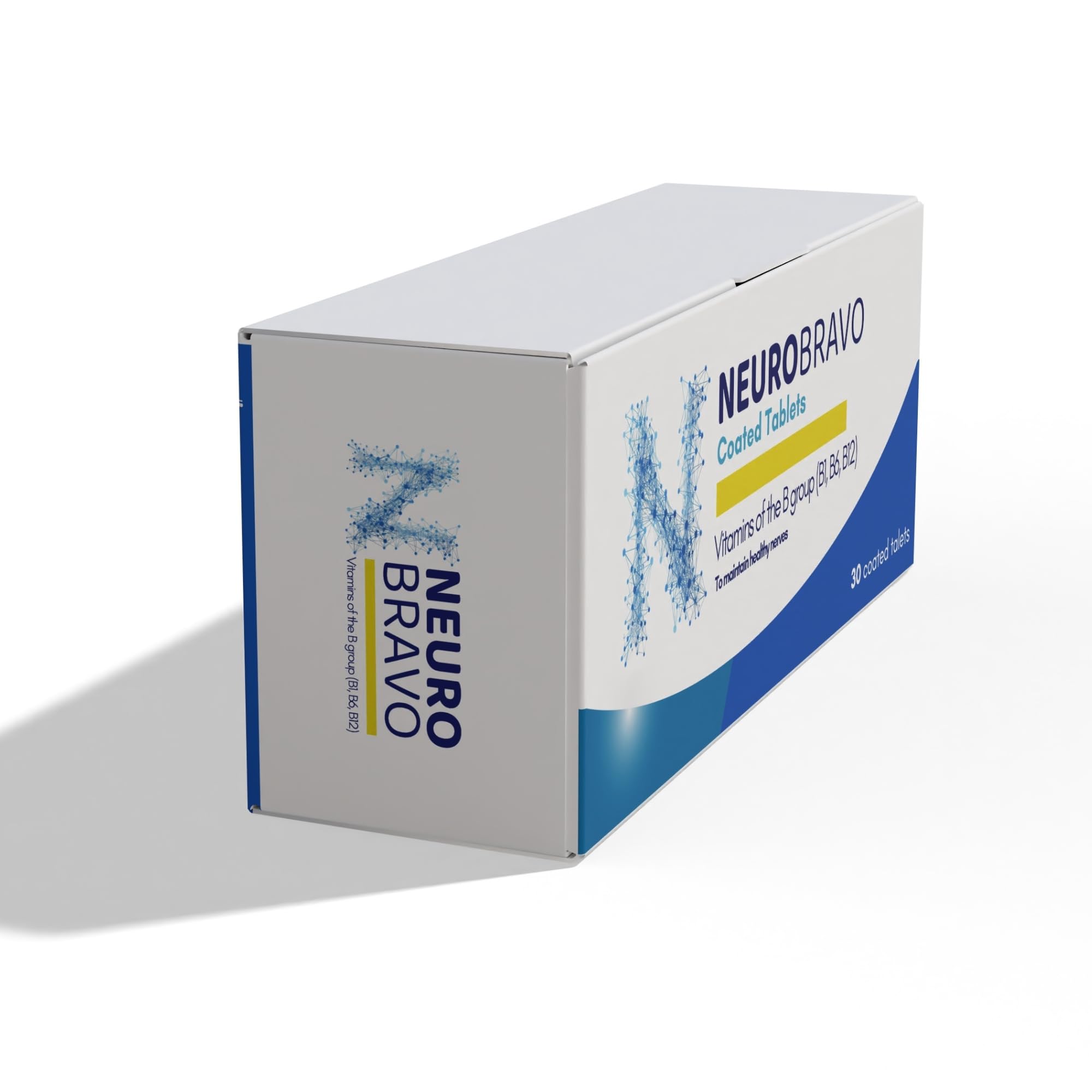 babaPACK Vitamin B12 capsules with a measuring spoon