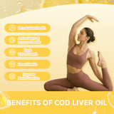 Babivek Cod Liver Oil Gummies on a wooden table