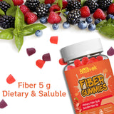 Babivek Dietary Fiber Gummies bottle with 60 gummies visible