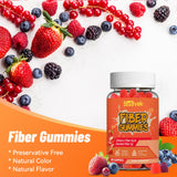 Babivek Dietary Fiber Gummies displayed with a measuring spoon