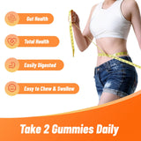 Babivek Dietary Fiber Gummies inside the bottle