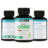 Babivek Iodine Supplement bottle with sea kelp background