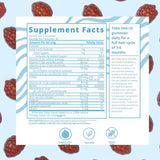 Baby Blues Postpartum Hair Loss Vitamins side view of container
