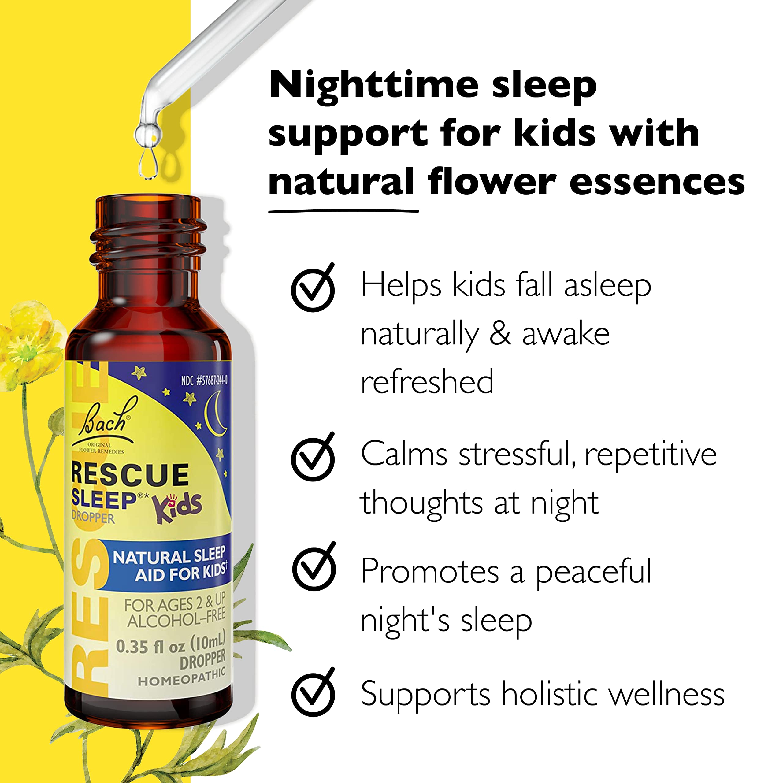 Bach Rescue Sleep Liquid Melts 10mL bottle