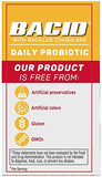 BACID Probiotic Caplets with a glass of water