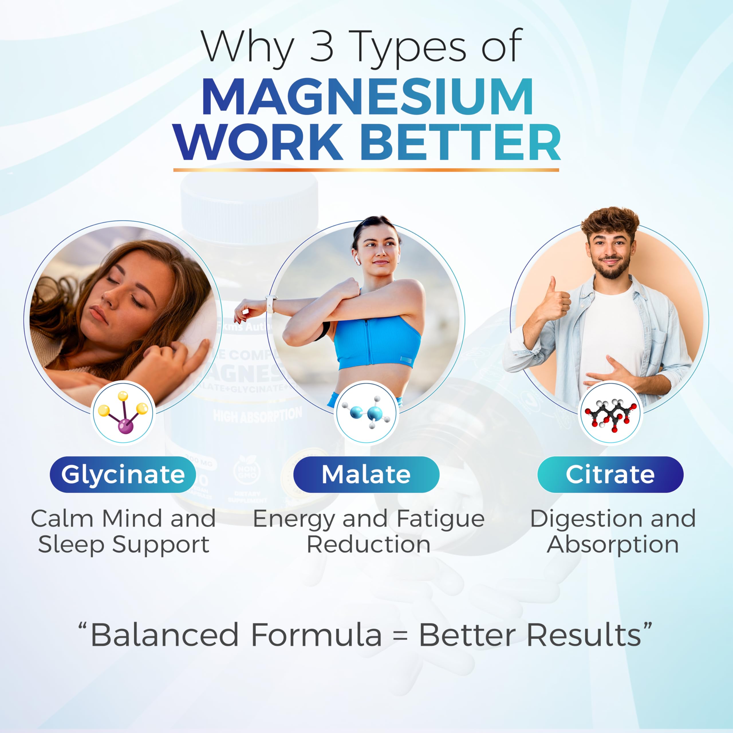 Back label of FKMS AUTHENTIC Magnesium Supplement