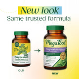Back of MegaFood Magnesium Capsules packaging