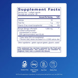 Back of Pure Encapsulations Borage Oil 1000mg softgels packaging