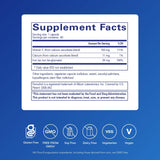 Back of Pure Encapsulations Iron Supplement packaging