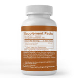 Back of PURE ORIGINAL INGREDIENTS Ceylon Cinnamon Capsules packaging
