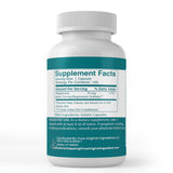 Back of PURE ORIGINAL INGREDIENTS Epsom Salt Capsules packaging