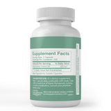 Back of PURE ORIGINAL INGREDIENTS Niacinamide (Vitamin B3) Capsules packaging