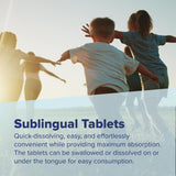 Back of the quality Source Kid's Sleep Clean Melts packaging
