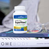 Back view of 21st Century Healthy Eyes SuperView 2 packaging