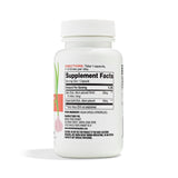 Back view of 365 Garlic Supplement bottle