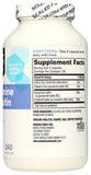 Back view of 365 Glucosamine Chondroitin Complex bottle with ingredients