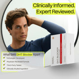 Back view of Advanced Trichology DHT Blocker Supplement bottle