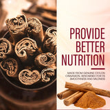 Back view of Aevezom Ceylon Cinnamon Softgels packaging